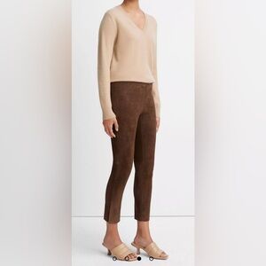 Vince Suede Trousers brown XS New